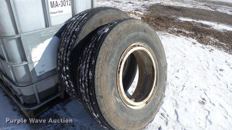 image for item DC5703 1992 International 2574 dump truck