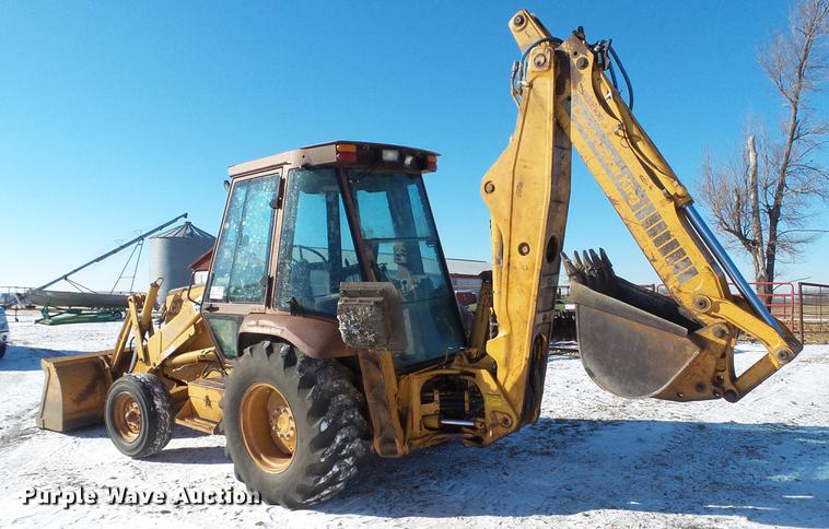 image for item DC5709 1993 Case 580 Super K backhoe