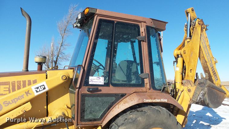 image for item DC5709 1993 Case 580 Super K backhoe