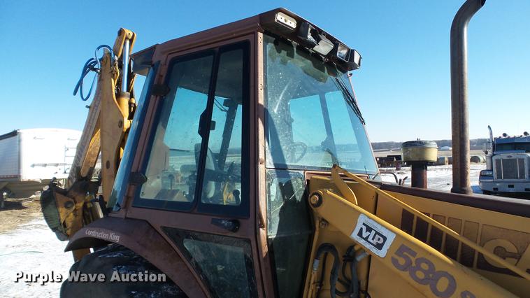 image for item DC5709 1993 Case 580 Super K backhoe