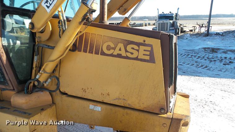 image for item DC5709 1993 Case 580 Super K backhoe