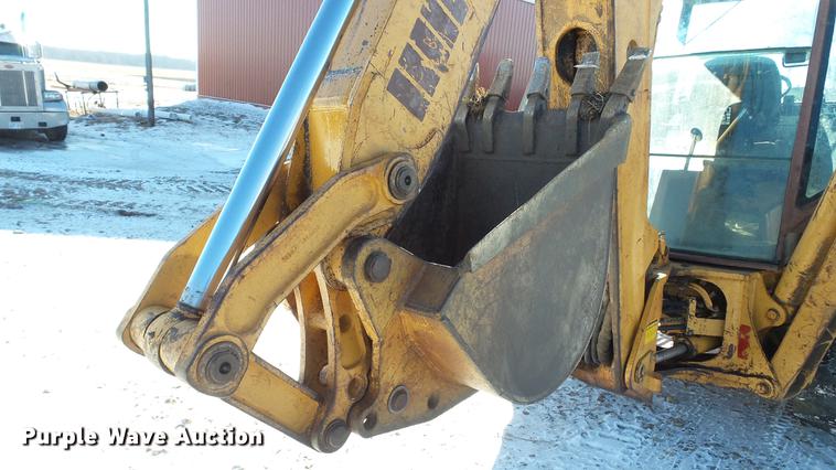 image for item DC5709 1993 Case 580 Super K backhoe