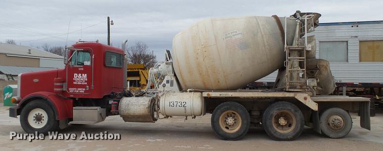 image for item DC5713 1999 Peterbilt 357 ready mix truck