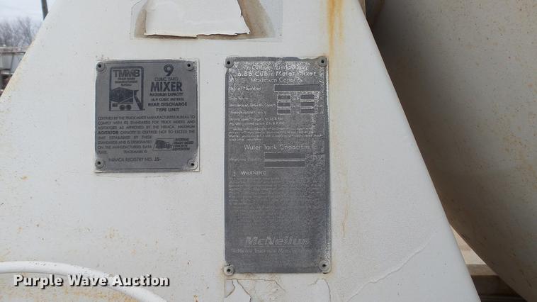 image for item DC5713 1999 Peterbilt 357 ready mix truck