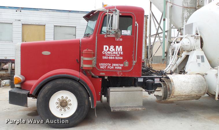 image for item DC5714 1999 Peterbilt 357 ready mix truck