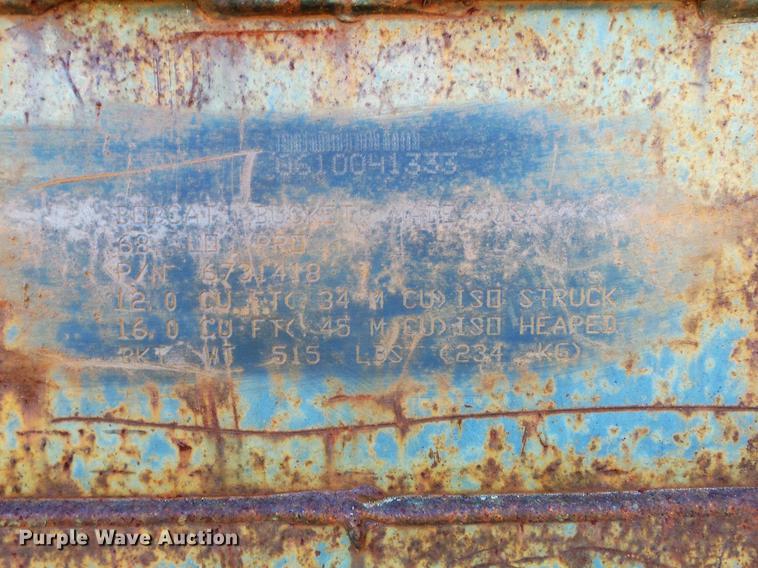 image for item DC7420 Bobcat 68 Lo Profile skid steer bucket