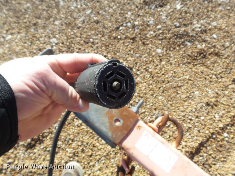 image for item DC7422 2004 Wanco arrow board trailer