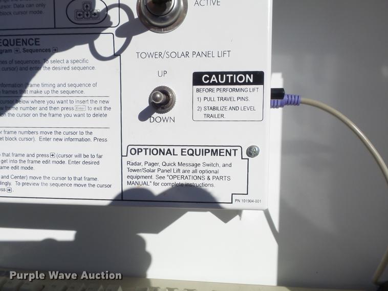 image for item DC7423 2002 Wanco WTLMB-S-LLA message board