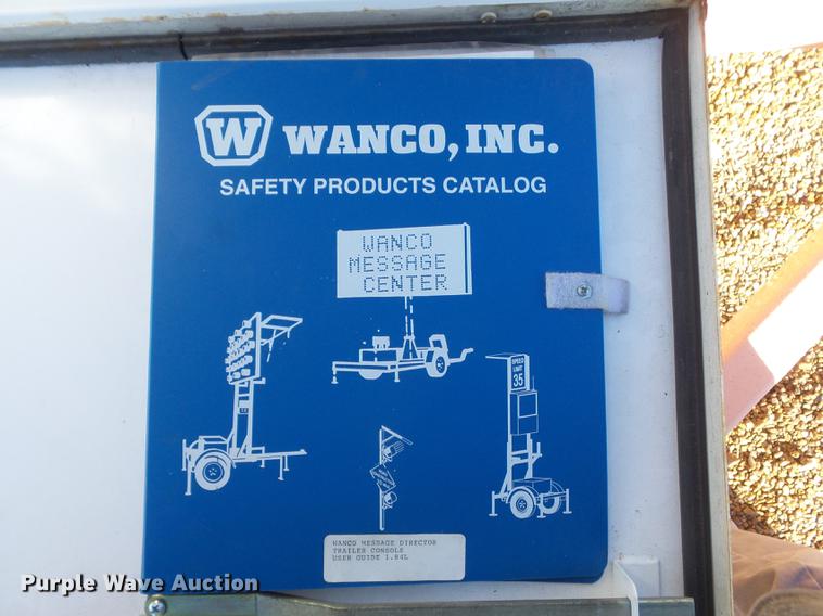 2002 Wanco WTLMB-S-LLA message board in Fenton, MO | Item DC7423 sold