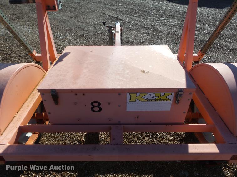 image for item DC7424 2003 Wanco arrow board trailer