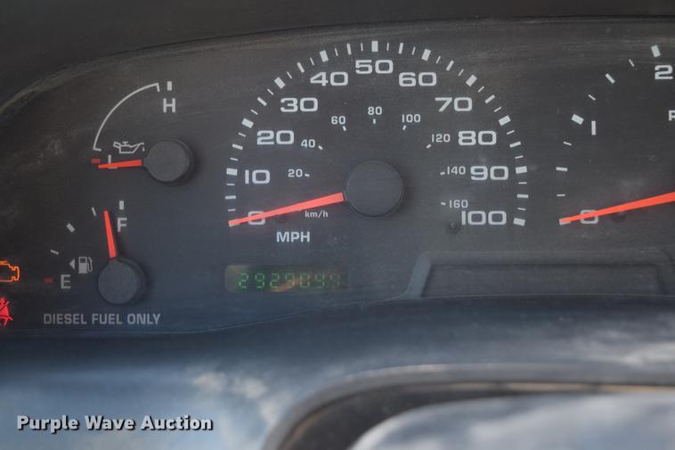 image for item DC7746 2004 Ford F350 Super Duty XLT Crew Cab utility bed pickup truck