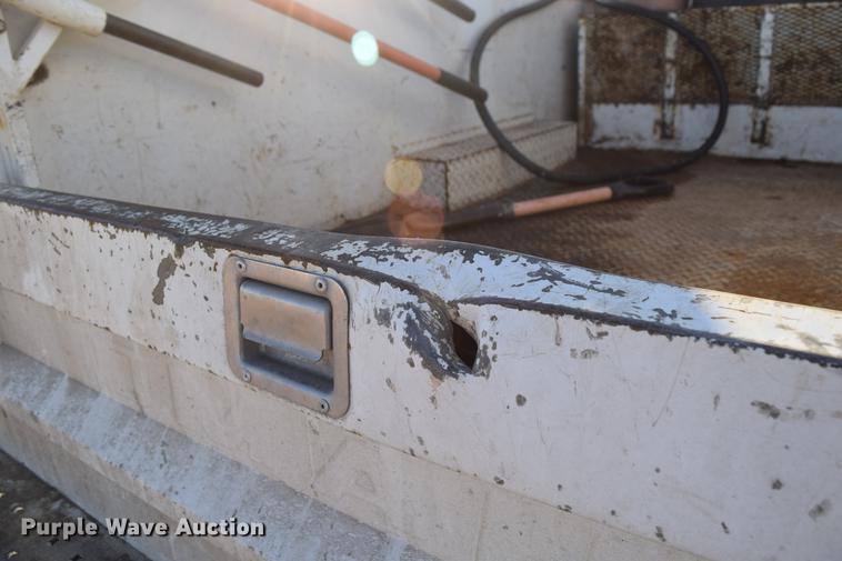 image for item DC7746 2004 Ford F350 Super Duty XLT Crew Cab utility bed pickup truck