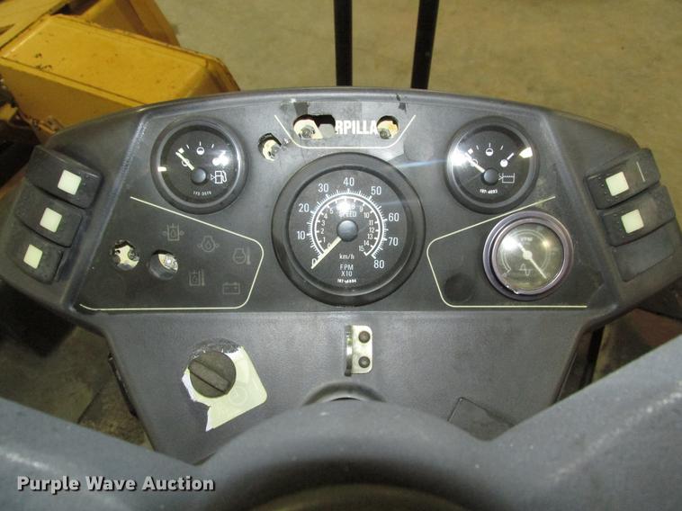 image for item DD2918 2003 Caterpillar CB534D XW double drum vibratory roller