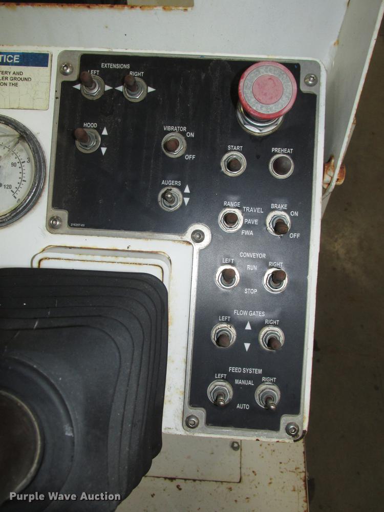 image for item DD2919 2008 Roadtec RP-190 paver