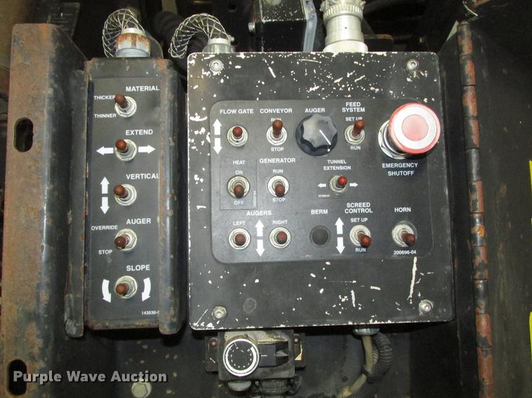 image for item DD2919 2008 Roadtec RP-190 paver