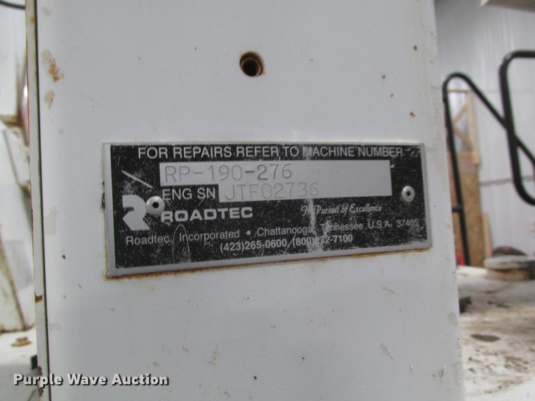 image for item DD2919 2008 Roadtec RP-190 paver