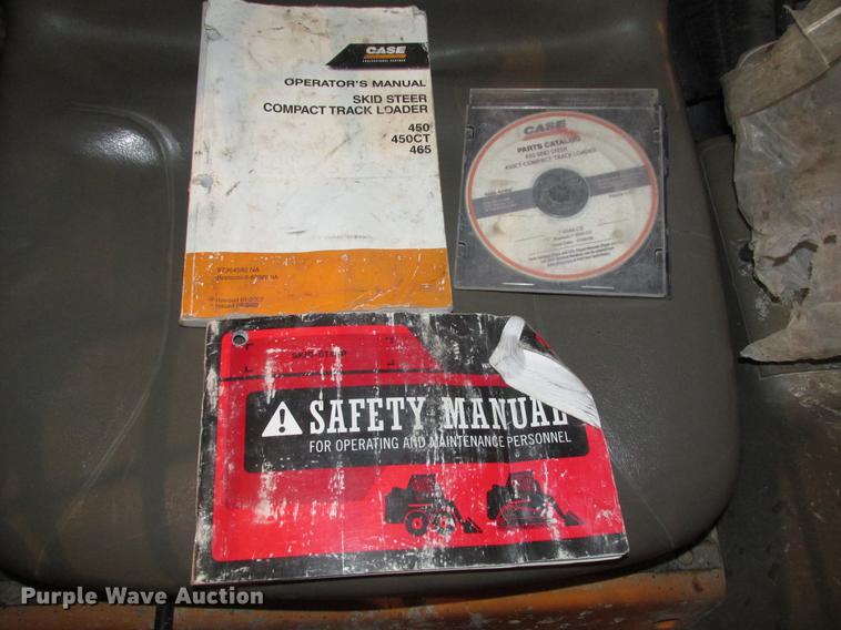 image for item DD2921 2007 Case 450 skid steer
