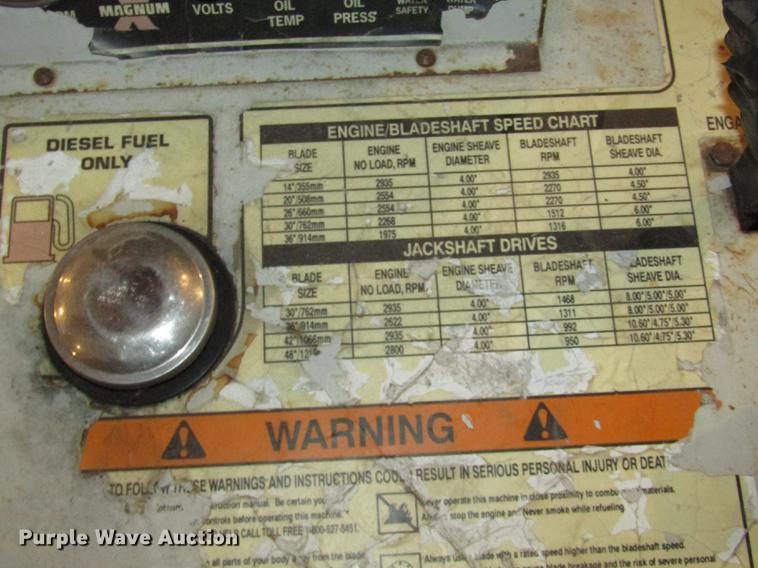 image for item DD2922 Magnum X Turbo Express 20-26 concrete saw