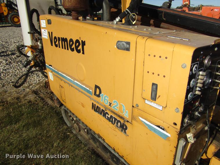 image for item DD2979 2000 Vermeer D16X20A Navigator directional boring unit