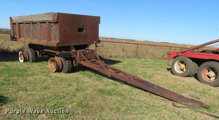 image for item DF9812 1988 End dump pup trailer