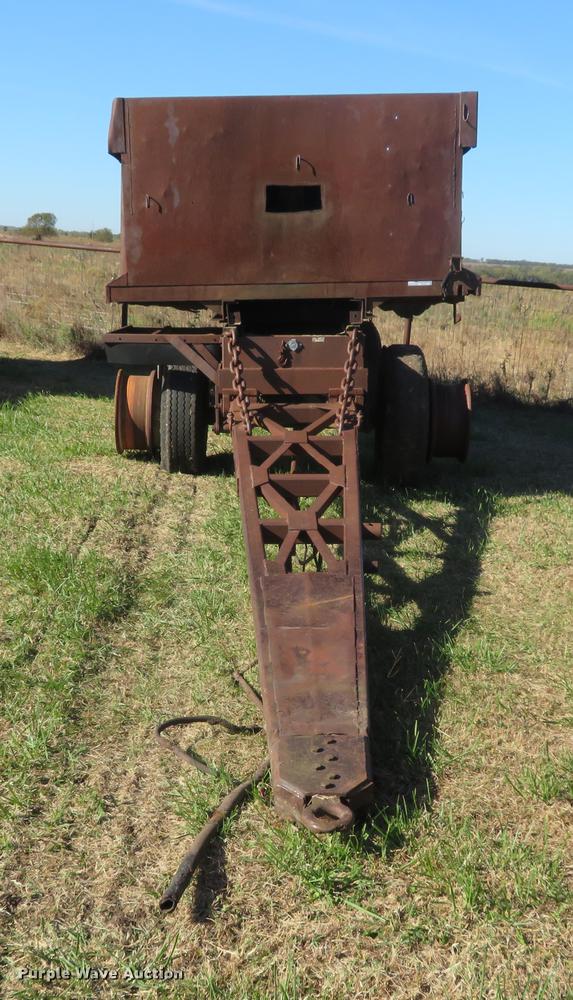 image for item DF9812 1988 End dump pup trailer