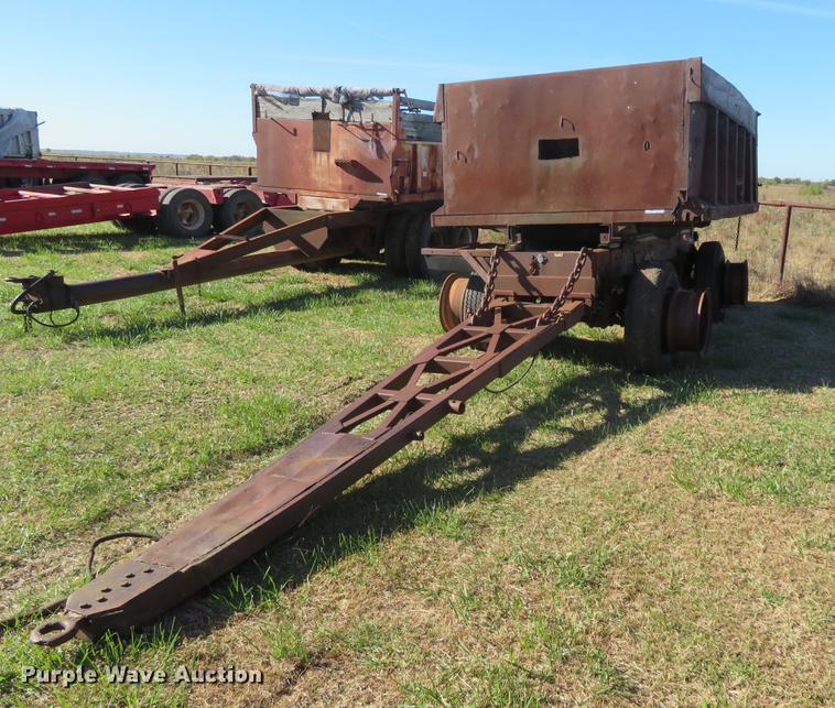 image for item DF9812 1988 End dump pup trailer