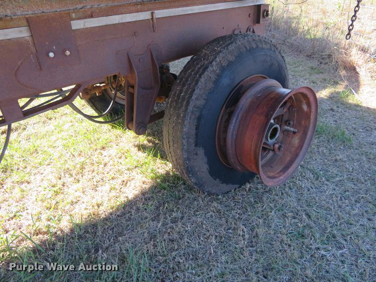 image for item DF9812 1988 End dump pup trailer