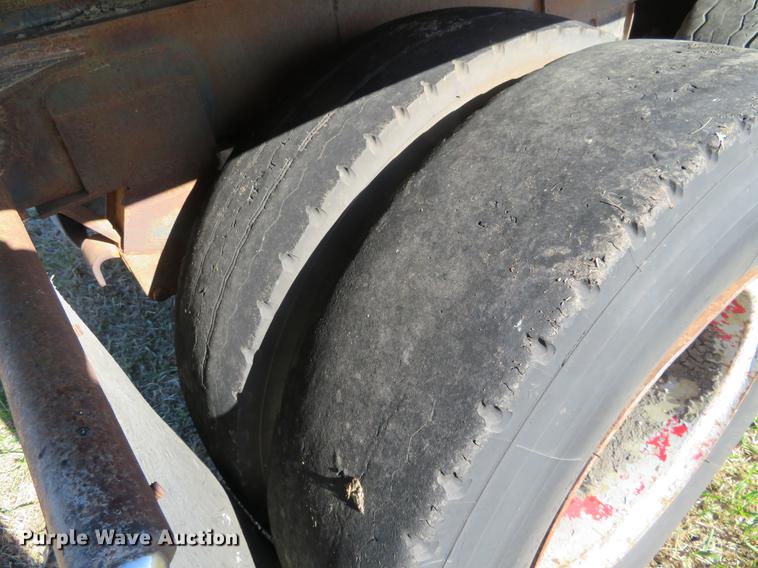 image for item DF9813 1977 Shop built end dump pup trailer