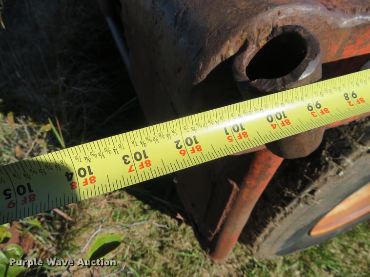 image for item DF9815 1971 Shop built lowboy equipment trailer