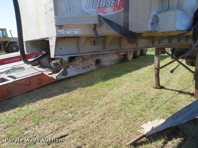image for item DF9817 1983 Dorsey end dump trailer