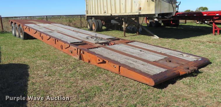 image for item DF9818 1988 Shop built equipment trailer