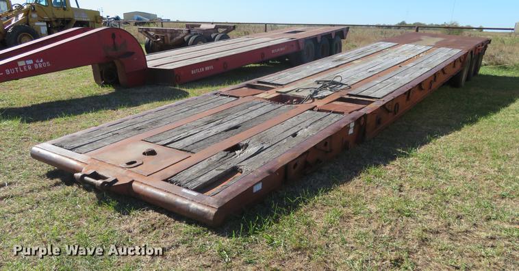 image for item DF9818 1988 Shop built equipment trailer