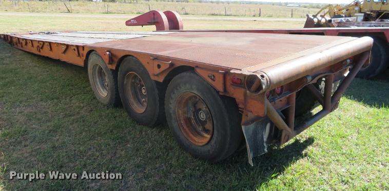 image for item DF9818 1988 Shop built equipment trailer