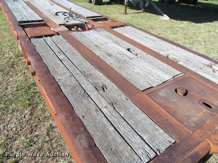 image for item DF9818 1988 Shop built equipment trailer