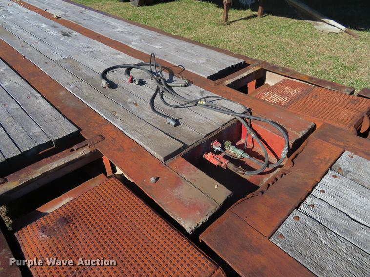 image for item DF9818 1988 Shop built equipment trailer