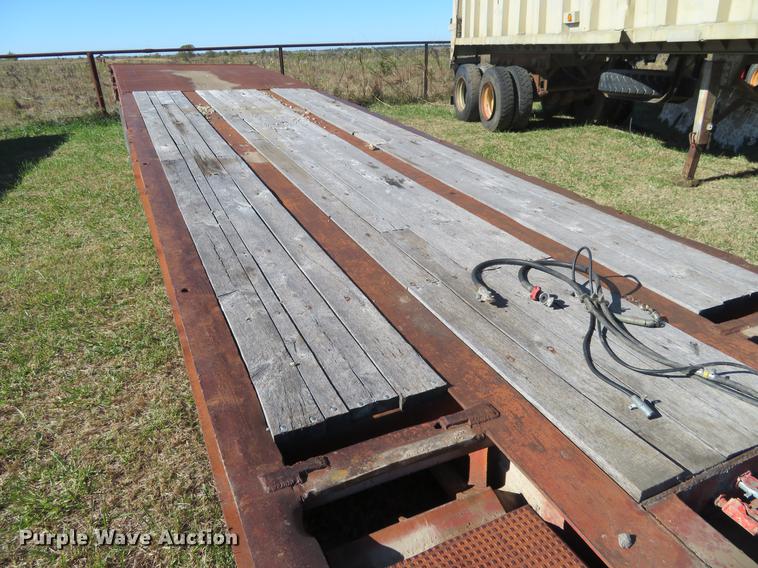 image for item DF9818 1988 Shop built equipment trailer