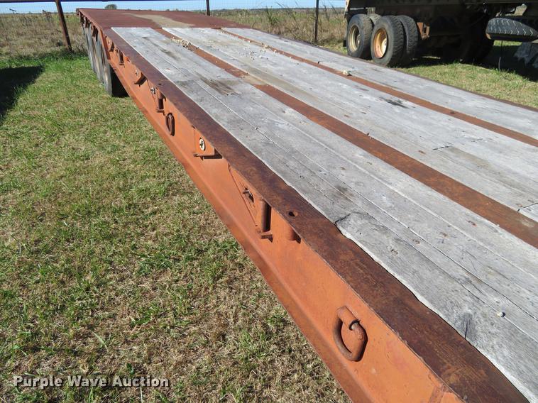 image for item DF9818 1988 Shop built equipment trailer