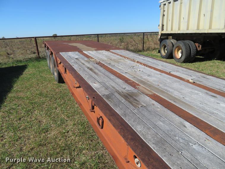 image for item DF9818 1988 Shop built equipment trailer