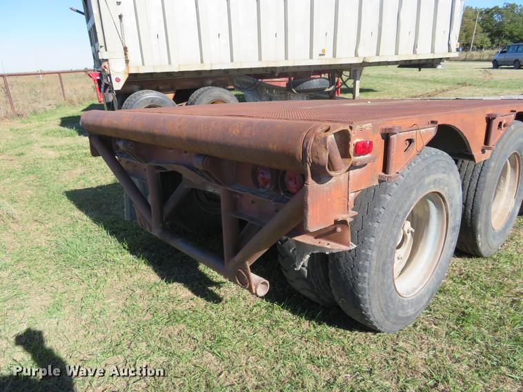 image for item DF9818 1988 Shop built equipment trailer