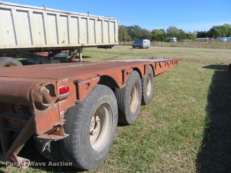 image for item DF9818 1988 Shop built equipment trailer