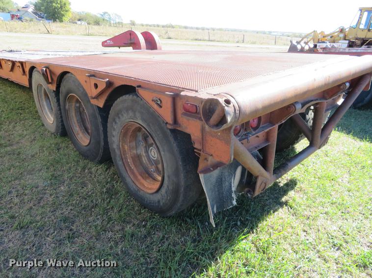 image for item DF9818 1988 Shop built equipment trailer