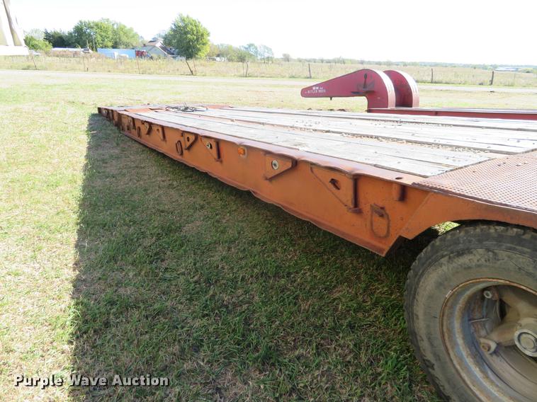 image for item DF9818 1988 Shop built equipment trailer
