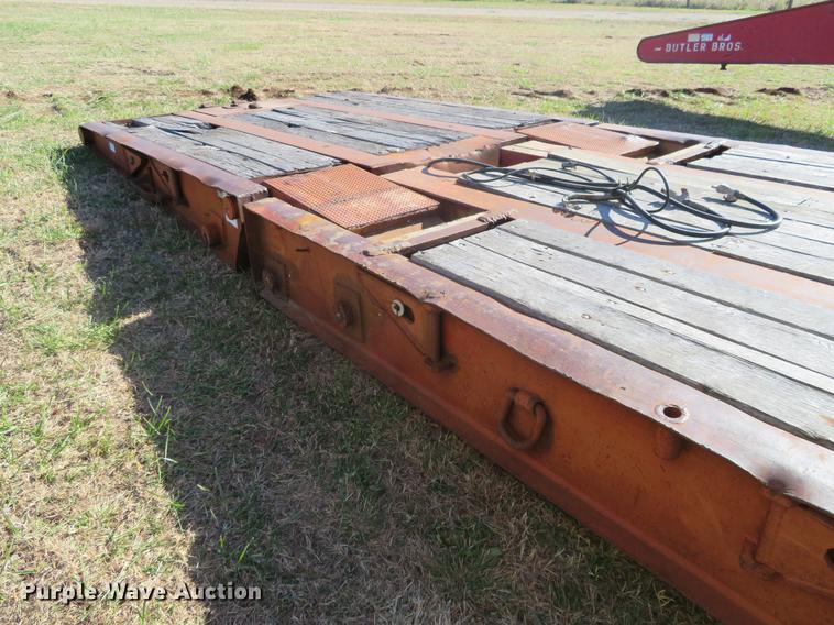 image for item DF9818 1988 Shop built equipment trailer