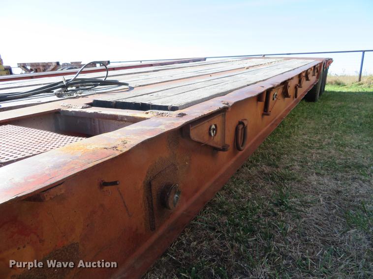 image for item DF9818 1988 Shop built equipment trailer