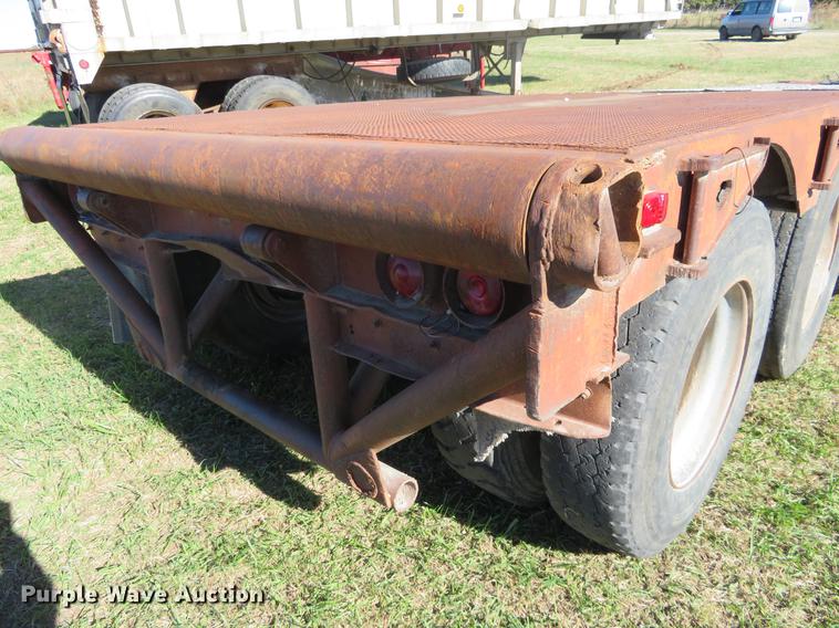 image for item DF9818 1988 Shop built equipment trailer