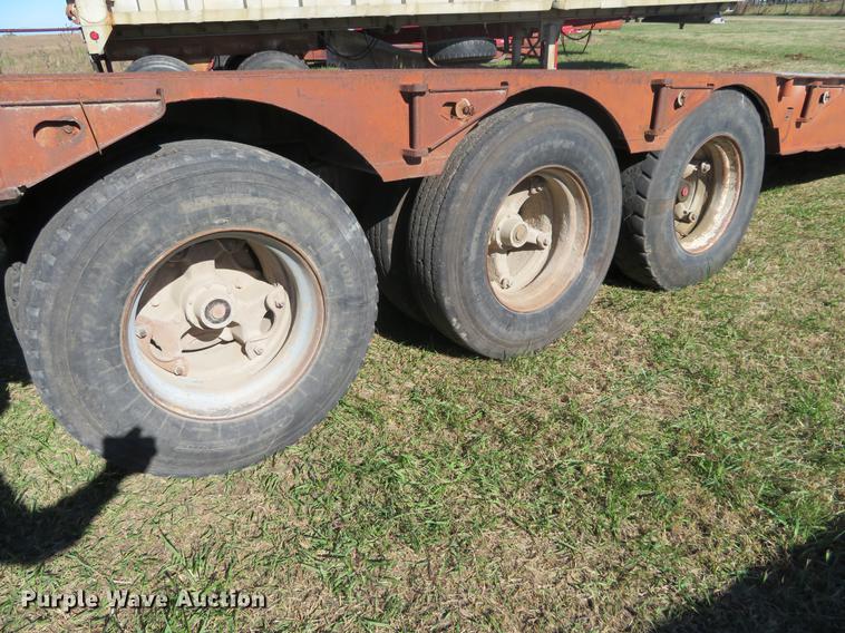 image for item DF9818 1988 Shop built equipment trailer