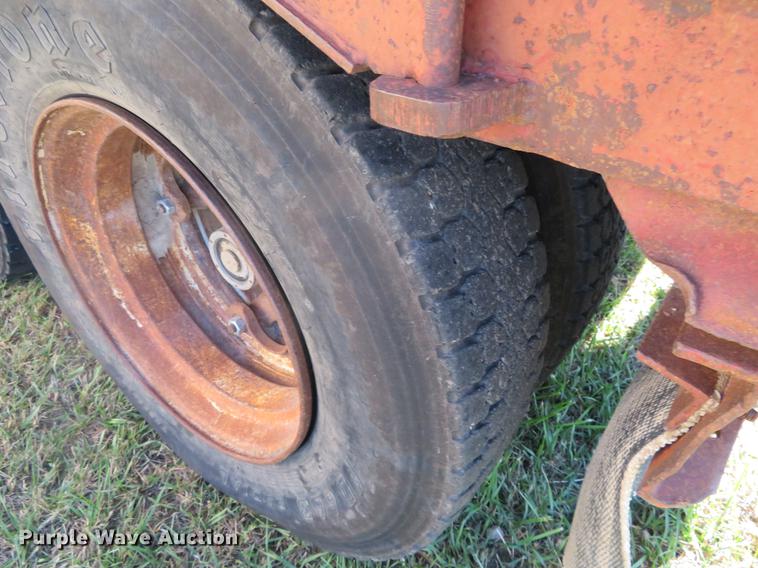 image for item DF9818 1988 Shop built equipment trailer