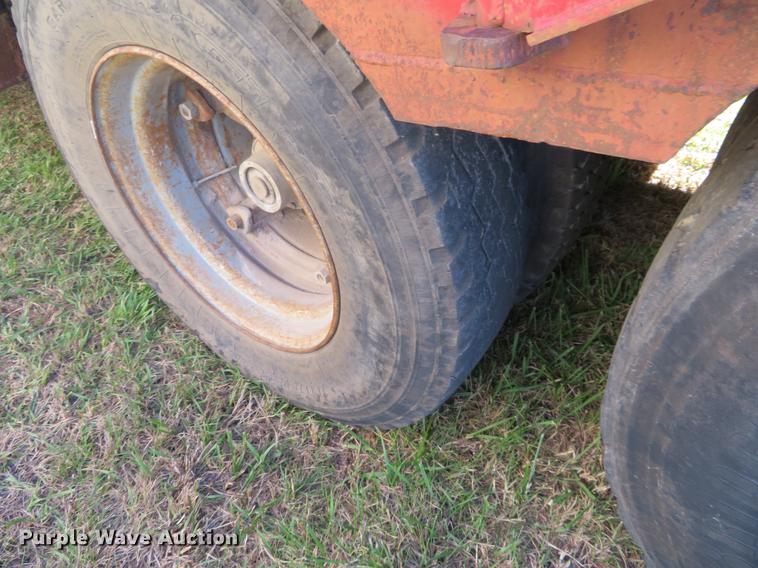 image for item DF9818 1988 Shop built equipment trailer