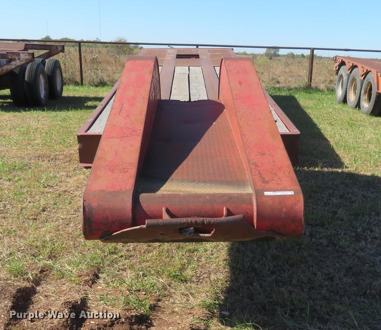 image for item DF9819 1985 Shop Built equipment trailer