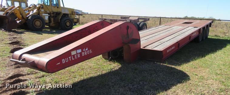 image for item DF9819 1985 Shop Built equipment trailer